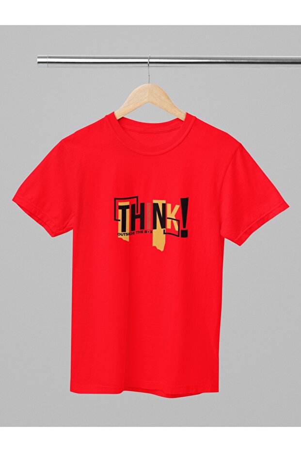 WOMEN/MEN 100% COTTON THINK TRANSFER PRINTED ROUND NECK SHORT SLEEVE T-SHIRT