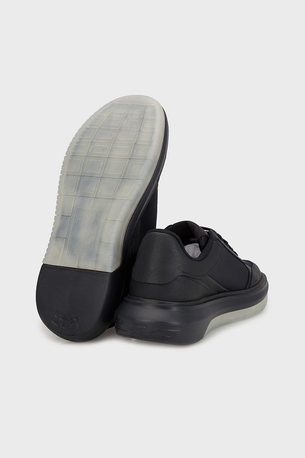 Logolu Kalın Tabanlı Sneaker Ayakkabı Erkek AYAKKABI X4X633 XR325 N151 - 5