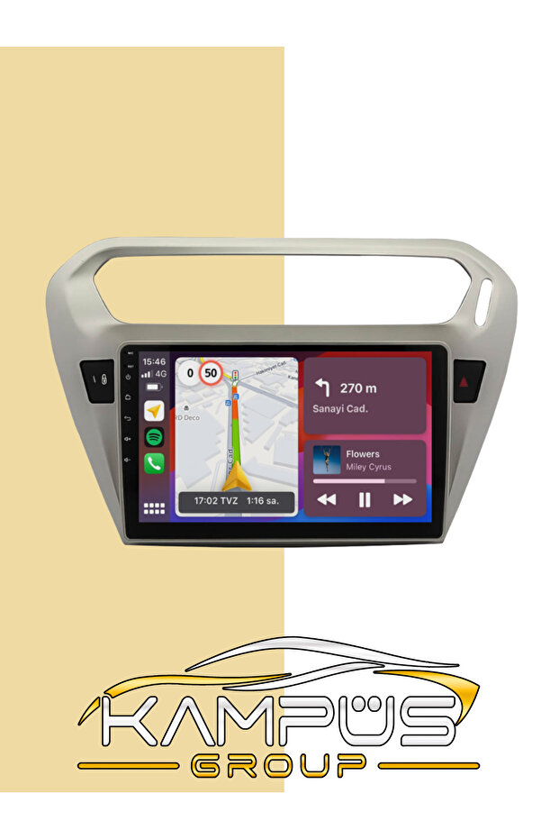 Citroen C-Elysee Android Multimedya Sistemi (2012-2024) - 1