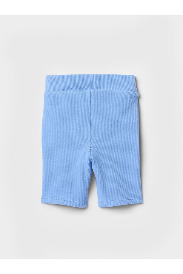Kız Bebek Mavi Mix and Match Bisiklet Şortu - 2