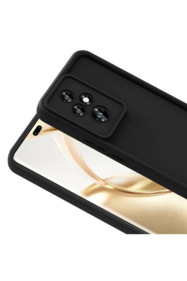 غطاء متوافق مع هاتف Honor 200 Pro مع حماية للكاميرا، غطاء ناعم مقاوم للصدمات بتصميم الأناناس - 4