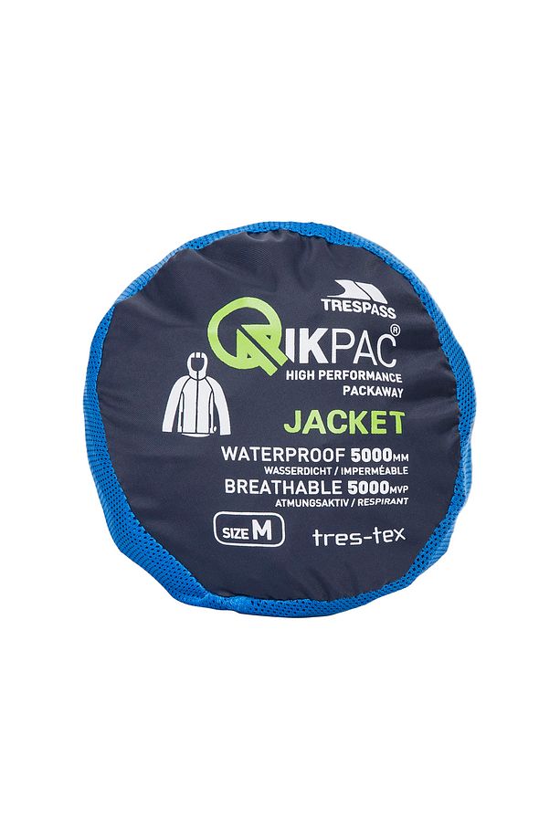 Qikpac X - Unisex Packaway Tp75 Unisex Mavi Yağmurluk - 2