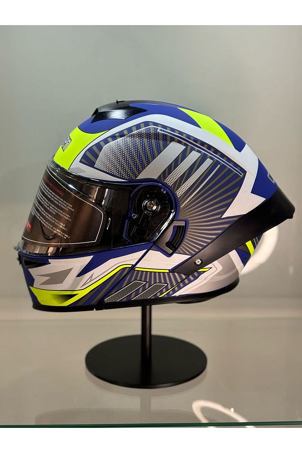 Ws-202 Güneş Gözlüklü Çene Açılır Kask Şeffaf Vizörlü A1 - 3