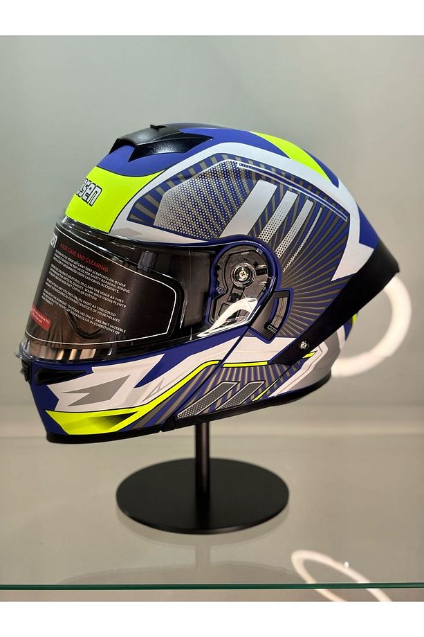Ws-202 Güneş Gözlüklü Çene Açılır Kask Şeffaf Vizörlü A1 - 2