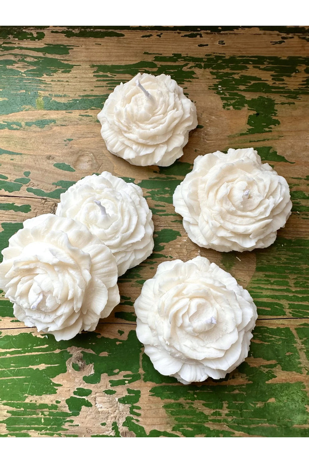 Pinterest Double Peony White - 2