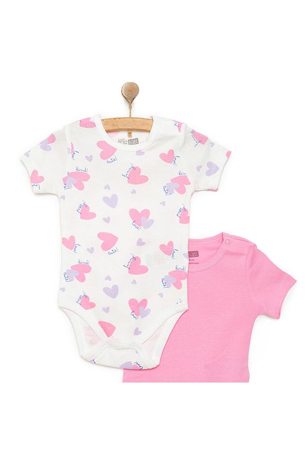 HelloBaby 2li Kısa Kol Body - 3