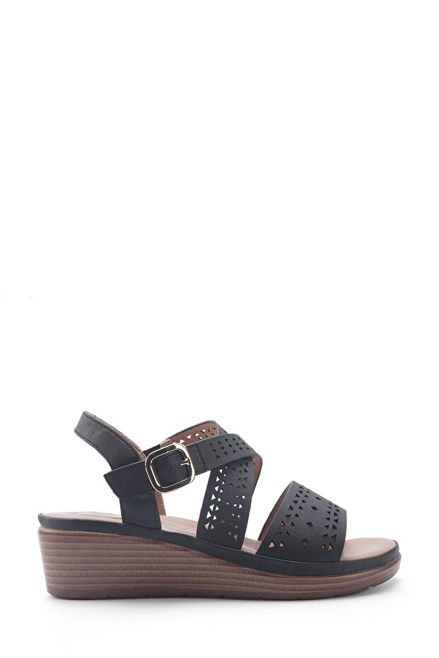 105513 .Z5Fx Black Women's Comfort Sandals