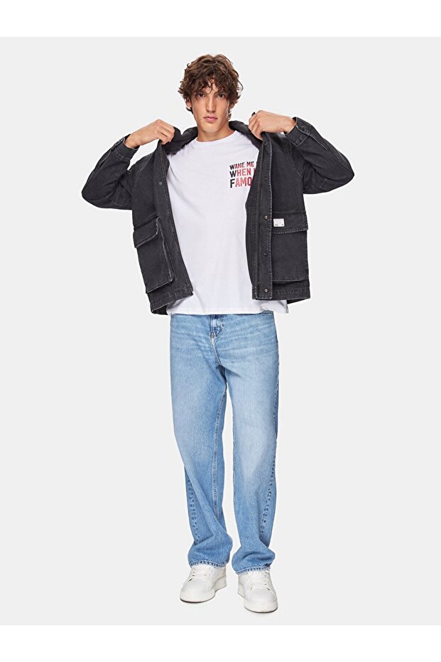 Derry Hooded Classic Cut Jean Jacket