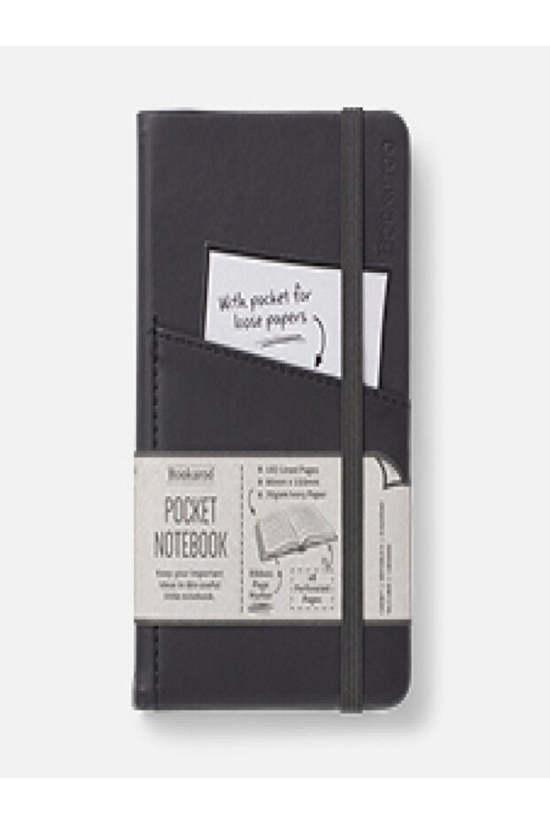دفتر Bookaroo (A6) دفتر جيب - أسود