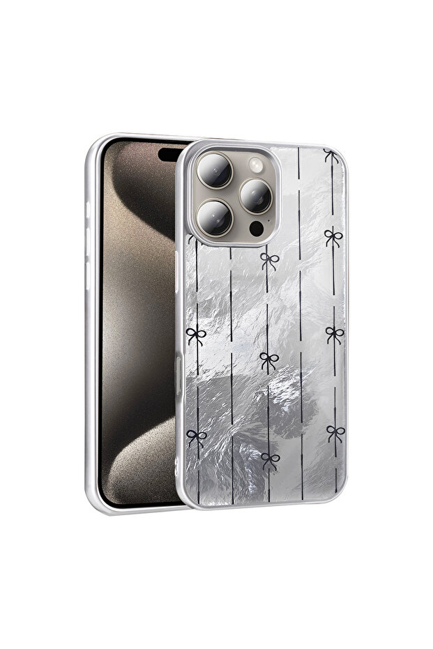 غطاء حماية منقوش لهاتف iPhone 16 Pro Max - 1