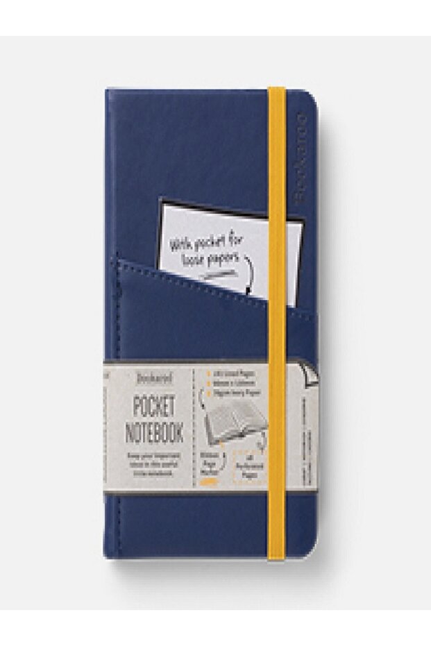 Bookaroo Notebook (A6) Cep Defteri-Navy - 1