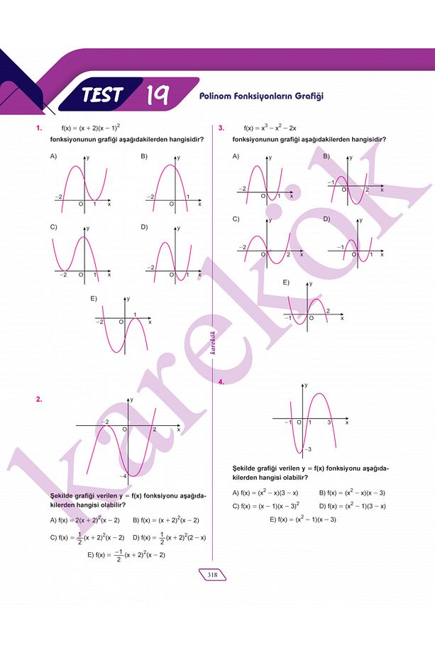 2025 TYT Ve AYT Matematik Progresif Kanıtlanmış Yapay Zekalı Adım Adım Soru Sıralaması Soru Seti - 8