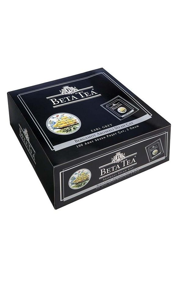 Beta Earl Grey Bardak Poşet 100 X 2 gr (BERGAMOT - TOMURCUK ÇAYI) - 1