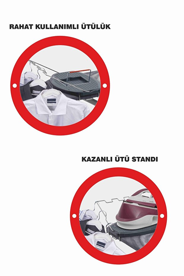 Boldboard B14 Silver Serisi Ütü Masası - 8