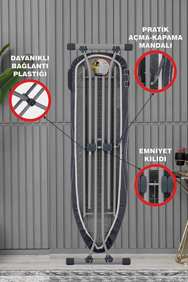 Boldboard B14 Silver Serisi Ütü Masası - 6