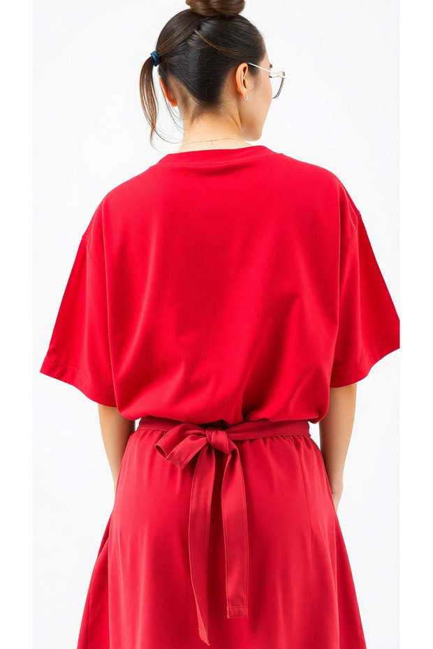 Classical Printed Oversize Tshirt - 2