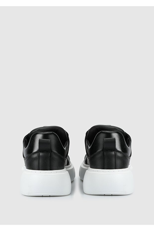 Siyah Kadın Sneaker - 4