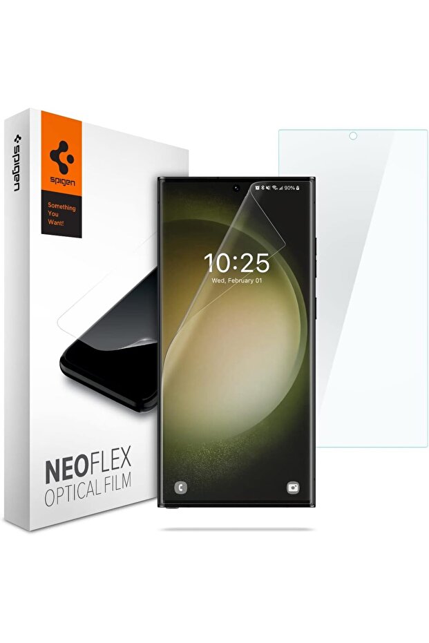 Spigen Neo Flex Optical for Samsung Galaxy S23 ULTRA Screen Protector Flexible Film - 2 PACK