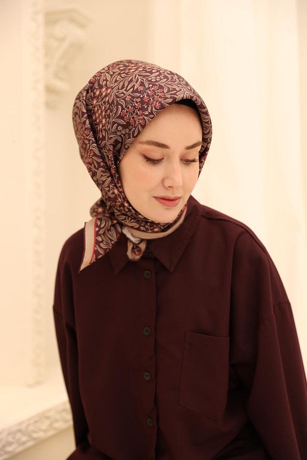 Twill Ipek Eşarp 11464-05 - 3