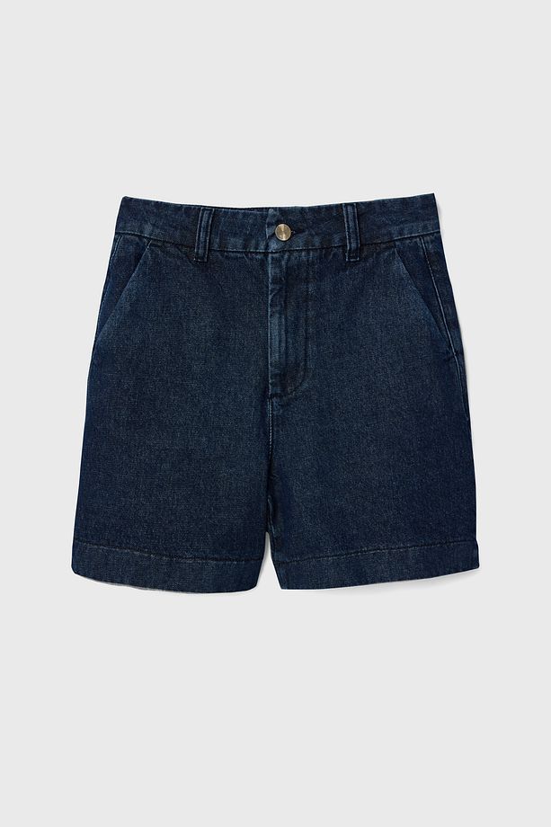 Cepli Denim Şort - 7