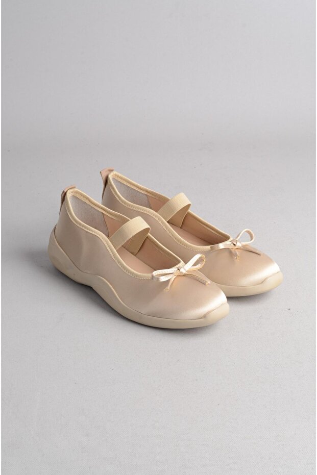 Select 0225 sports flat women's shoe gold