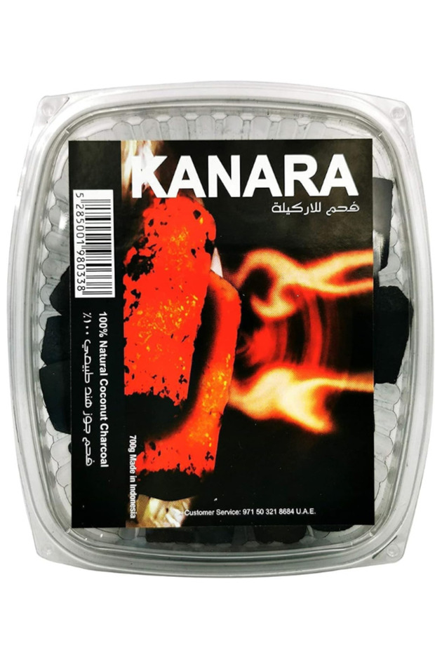 X torbo Kanara Coconut Shell Charcoal - 100% Natural Coal Cubes, Bakhoor, Incense, BBQ