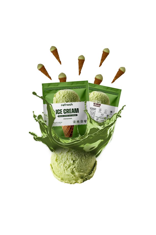 Freeze Dry Antep Fıstıklı Dondurma - Dondurularak Kurutulmuş Dondurma - 30gr - 1