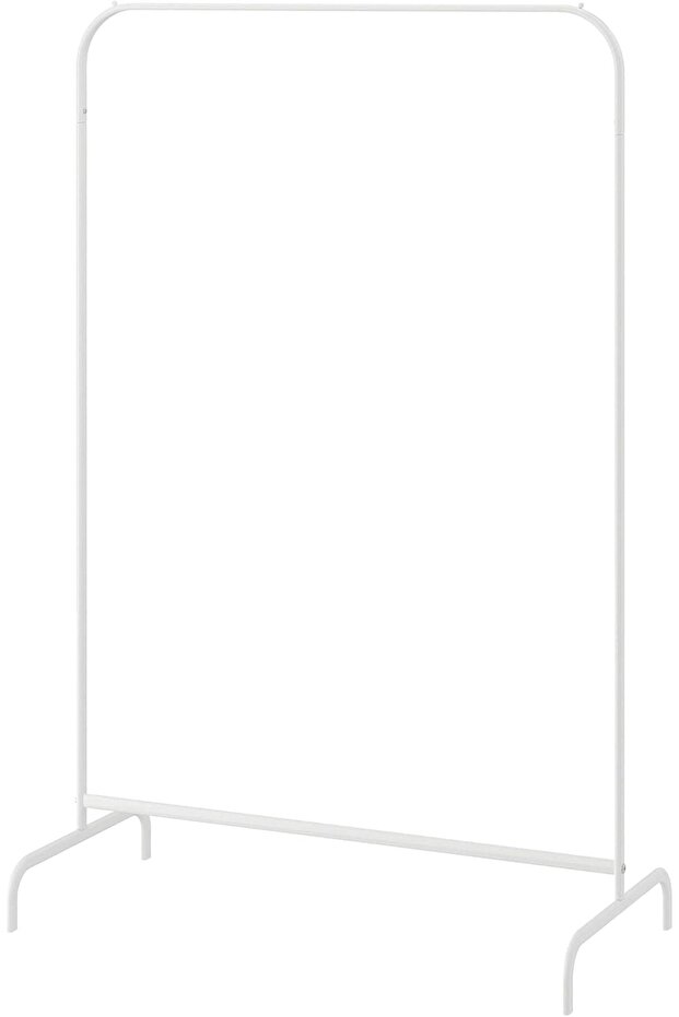 MULIG Clothes Rack (White, 99x46 cm)