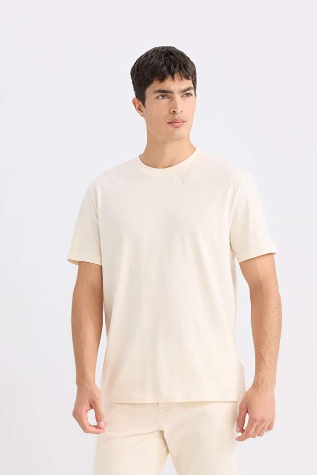 Erkek Tişört Bej - 4