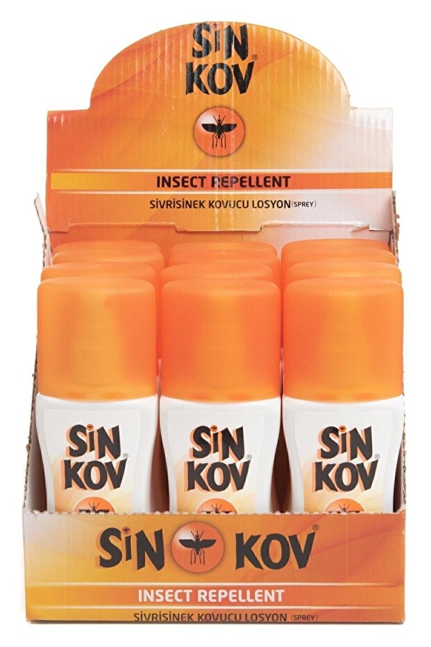 100 ml x 12 Adet Sivrisinek Kovucu Sprey Losyon - 1