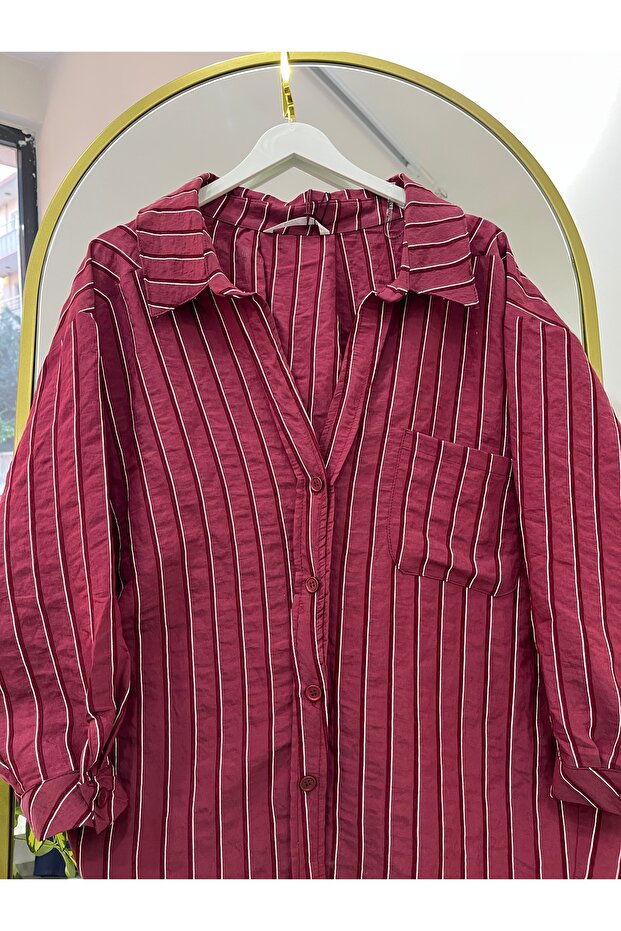 Oversize Gömlek - 7