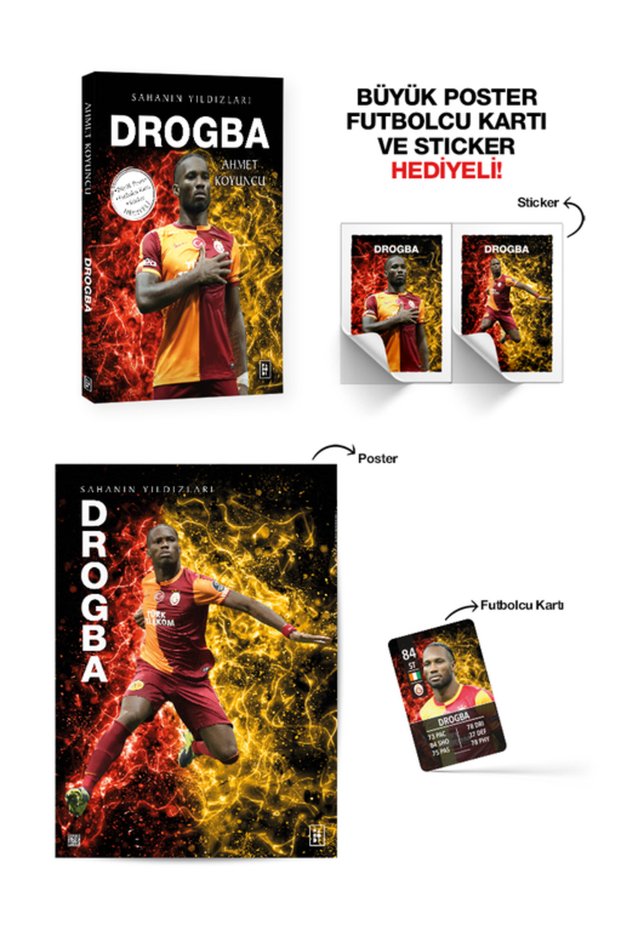 The Drogba; Sahanın Yıldızları Book Is Up-To-Date Ahmet Koyuncu Literature Books