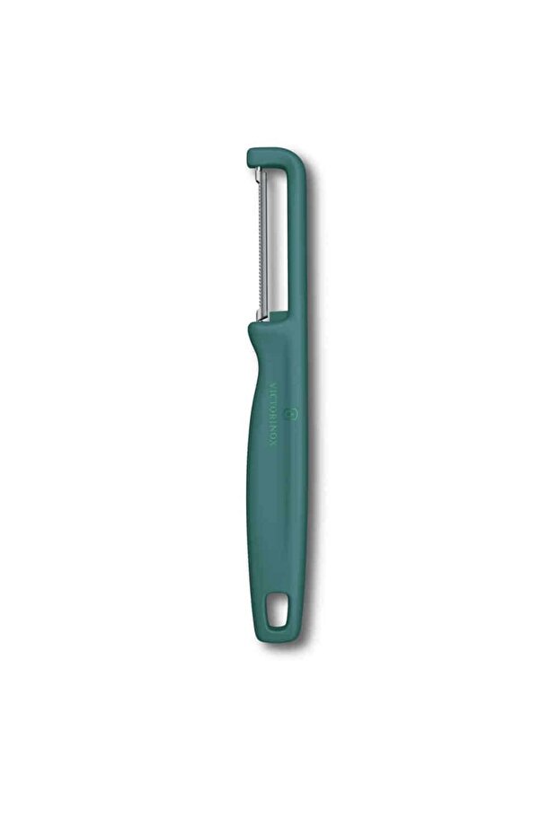 6.0943.4 Iota Serrated Edge Double Sided Green Peeler