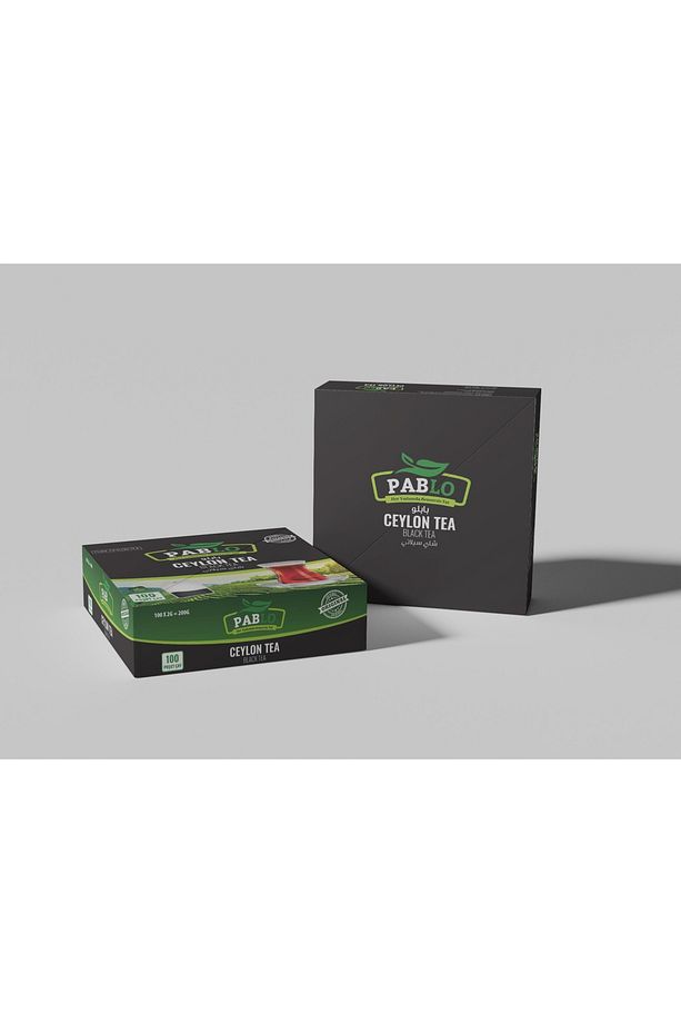 Seylan Sri Lanka Ceylon Kaçak Sallama Süzen Bardak Poşet Siyah Yaprak Çayı 100x2gr - 2