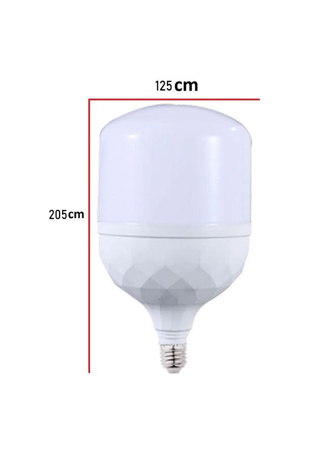 AYDINLATMA 40w Torch Ampul Büyük Boy Tasarruflu Beyaz Işık E27 Normal Duy 4-ADET - 4