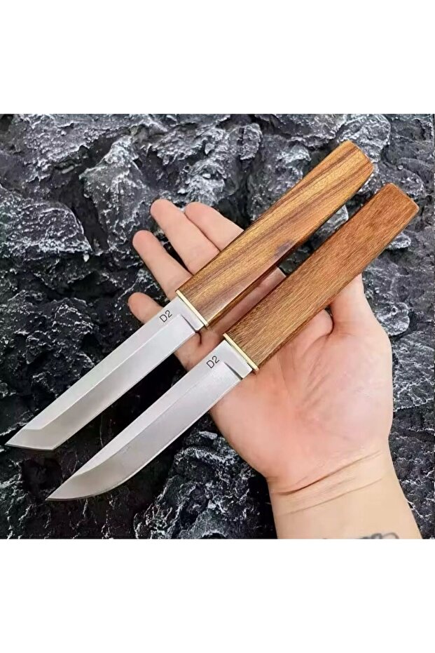 Çiftli D2 Çelik Japon Bıçağı - 3