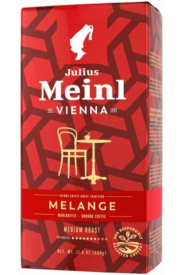 Vienna Coffee House Tradition, Medium Roast Ground Coffee, Intensity 7, 500g
