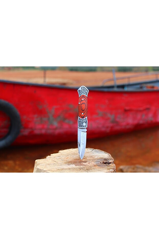 Çakı Ahşap Saplı Mini Bıçak - 1