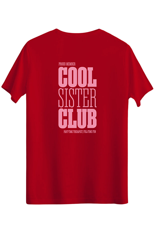 Cool Sister Club - تي شيرت عادي