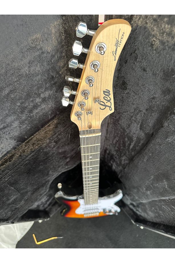 Stratocaster Drive ,delay,reverb Efecktli Üst Seviye Elektro Gitar Soft Case Kılıf - 6