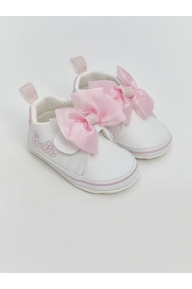 LCW STEPS Barbi Nakışlı Kız Bebek Yürüme Öncesi Ayakkabı - 1