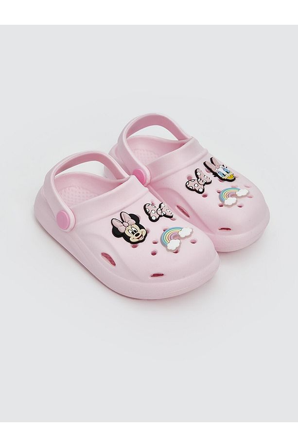 LCW STEPS Minnie Mouse Baskılı Kız Bebek Plaj Sandaleti - 1