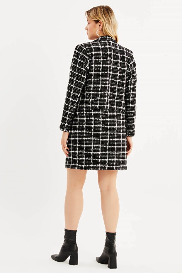 Astarlı Blazer Tüvit Ceket - 7