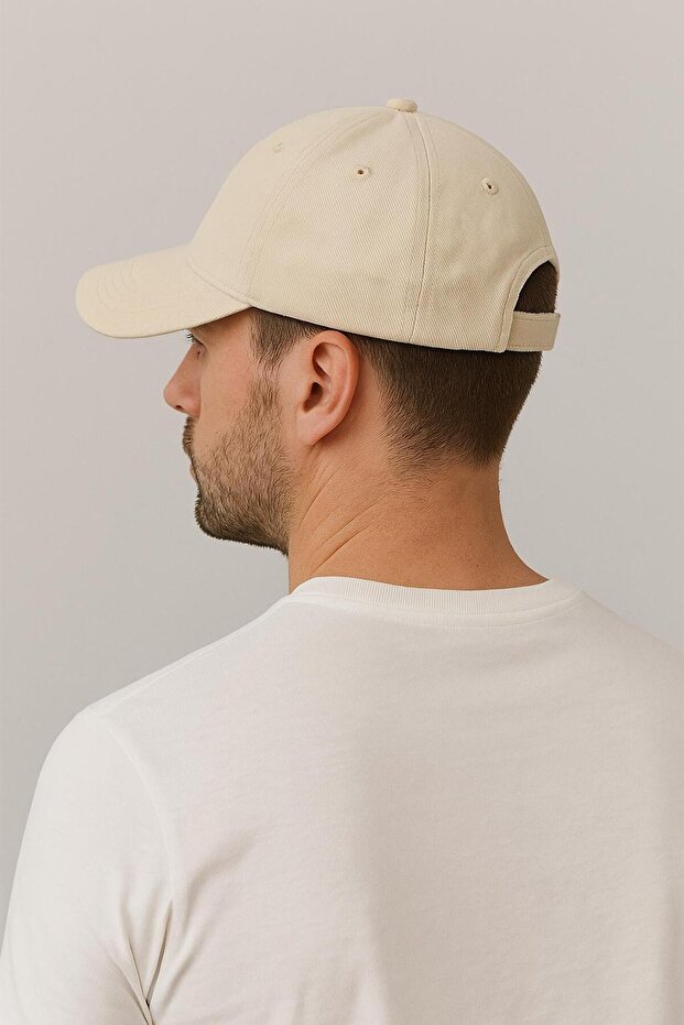 قبعة بيسبول بخط أساسي قابل للتعديل للجنسين مع شريط فيلكرو على الظهر - 7