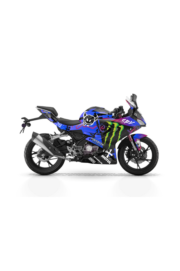 Rks Srk 125-250R Monster Graphic Kit Sticker Set