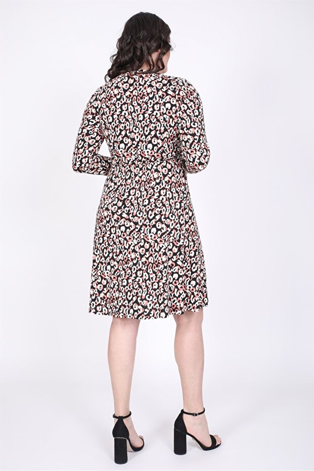 Beli Lastikli Elbise - 3