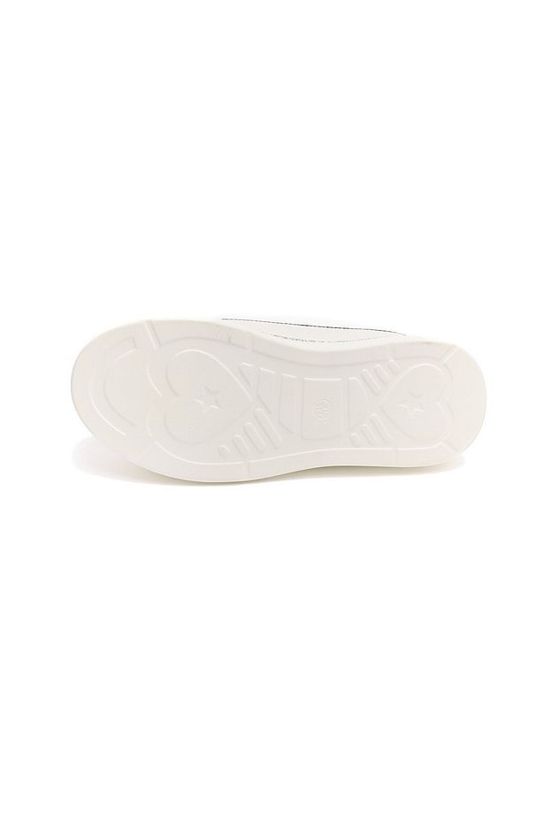 Yüksek Taban Bağcıklı Fileli Günlük Kadın Sneaker - 5