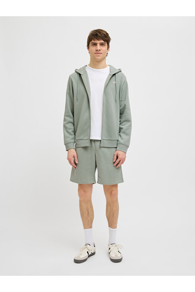 شورت سادة متوسط الارتفاع بقصّة عادية - 2