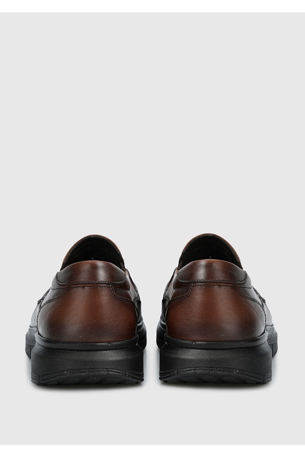 Taba Deri Erkek Ayakkabı - 4
