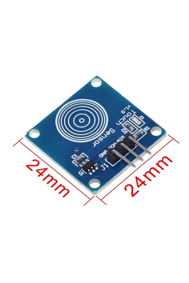 3 Adet Ttp223b Kapasitif Dokunmatik Sensör Modül Kartı– Touch Sensor Arduino - 3